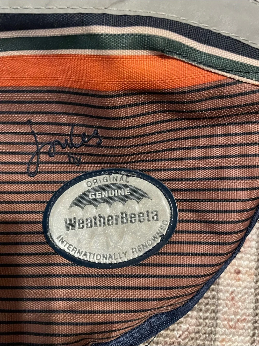 WeatherBeeta Snow/Rain Dog Coat, Medium